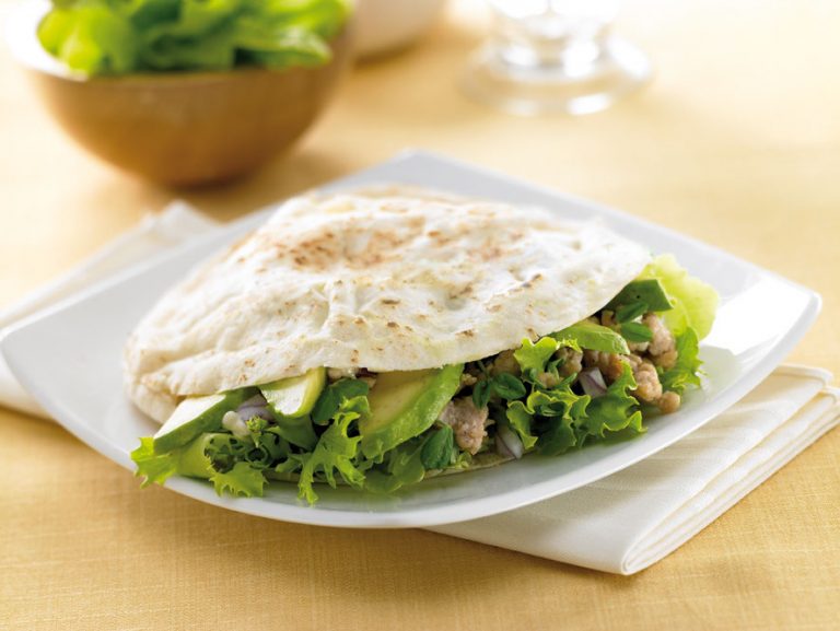 Avocado pita bread pockets - Australian Avocados