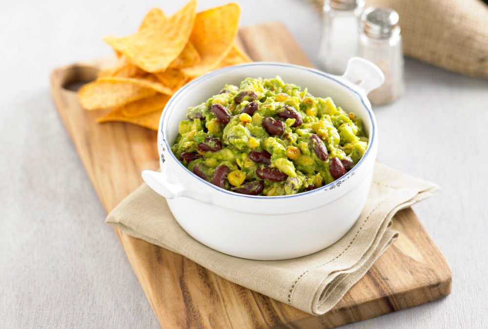 Corn & avocado salsa