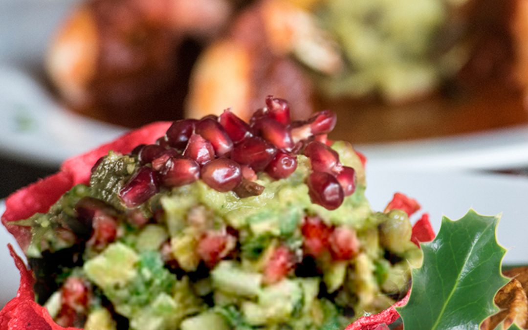 Pomegranate avocado salsa