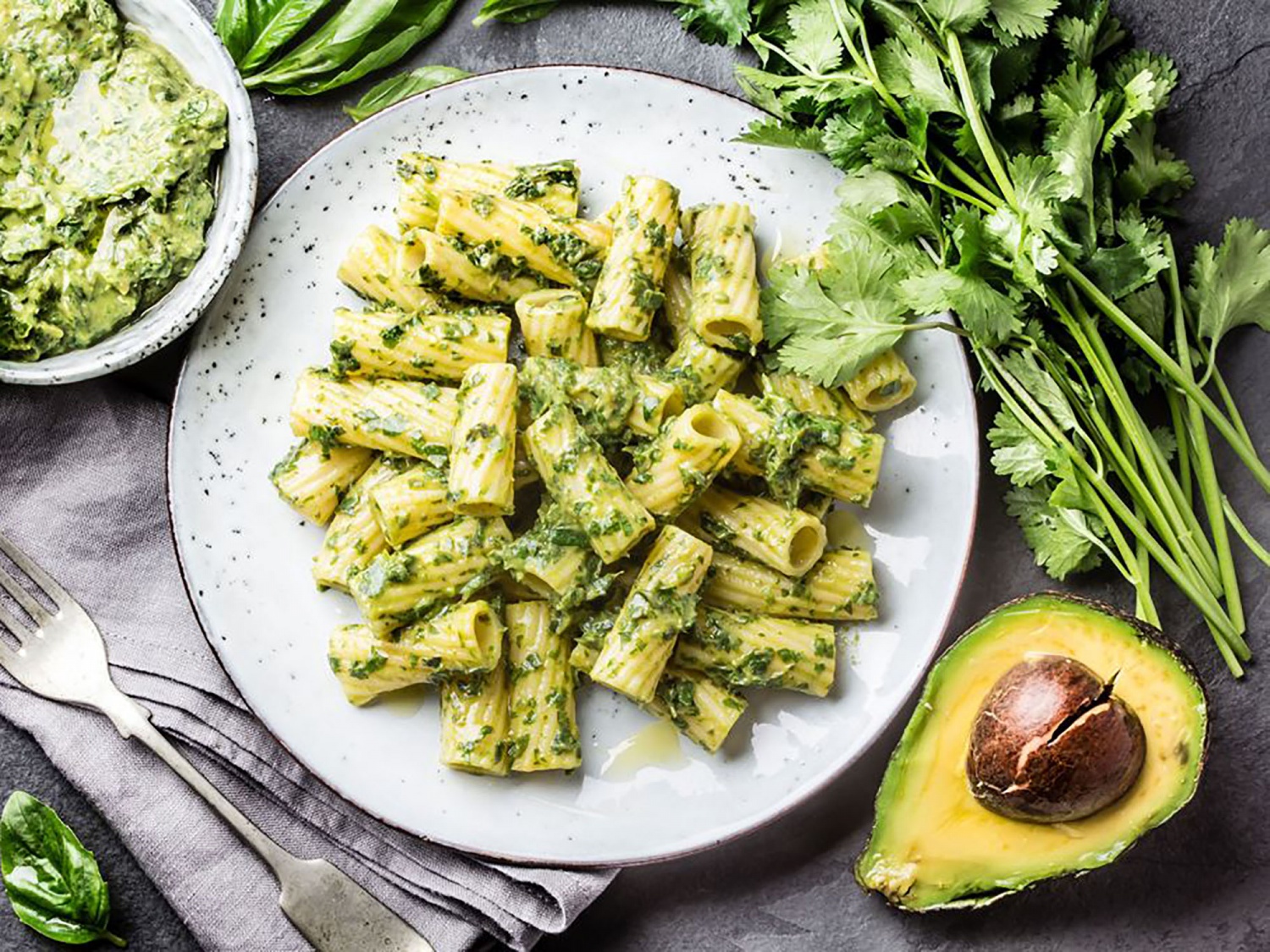 Avocado pesto penne - Australian Avocados