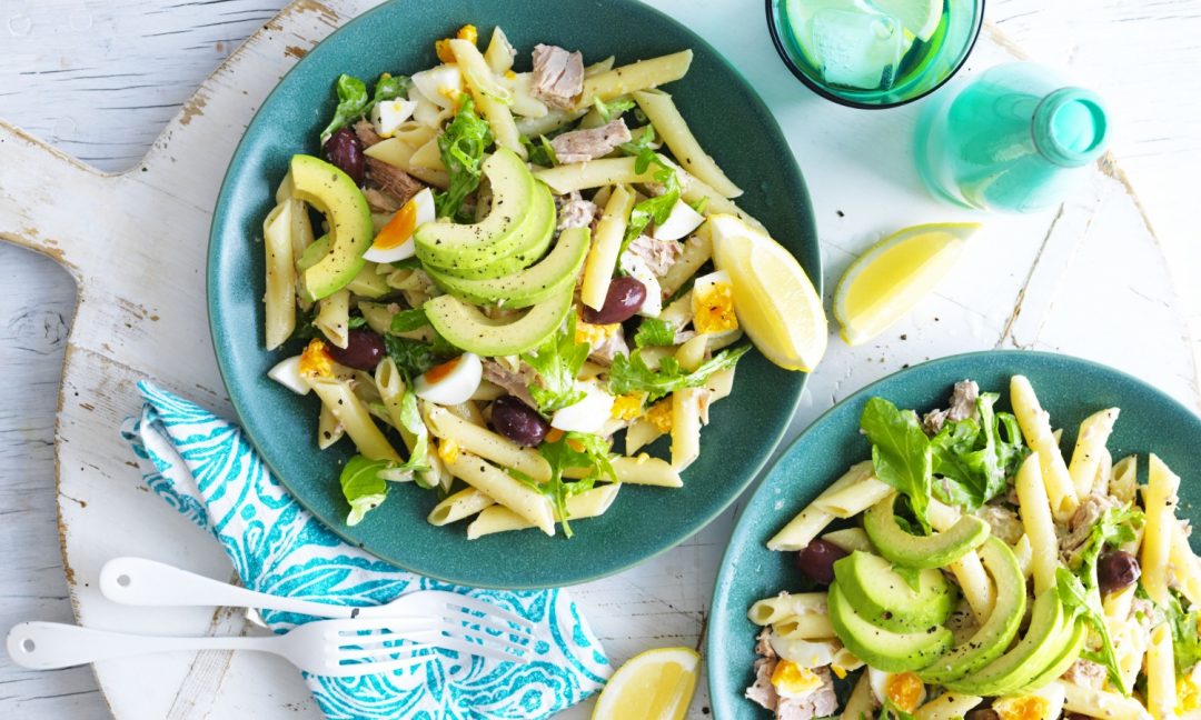Avo tuna pasta salad Australian Avocados