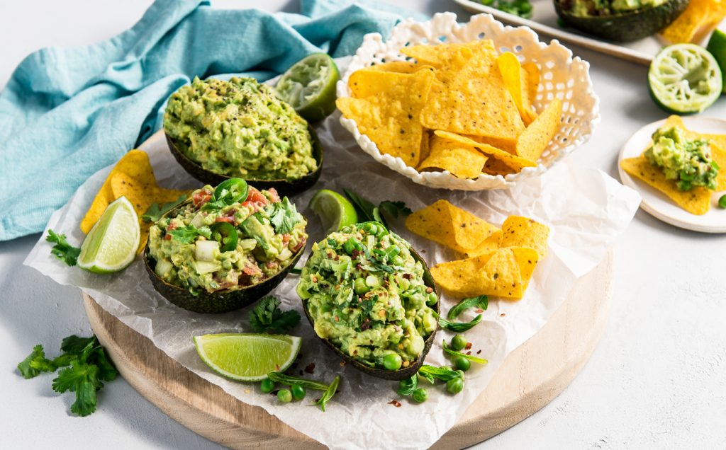 Guacamole trio Australian Avocados