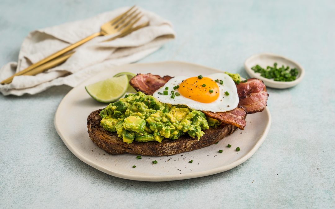 Egg & Bacon Avocado Toast