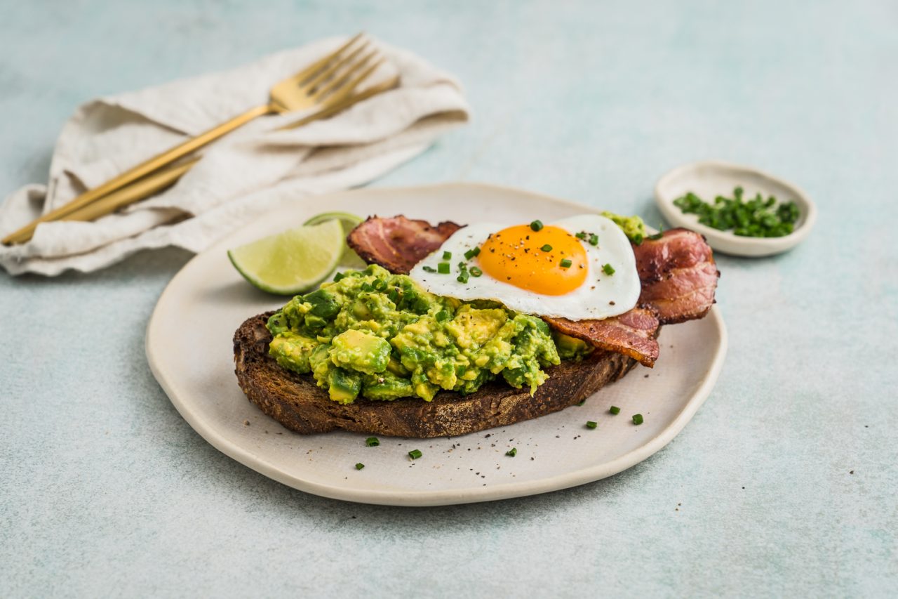 Egg Bacon Avocado Toast Australian Avocados