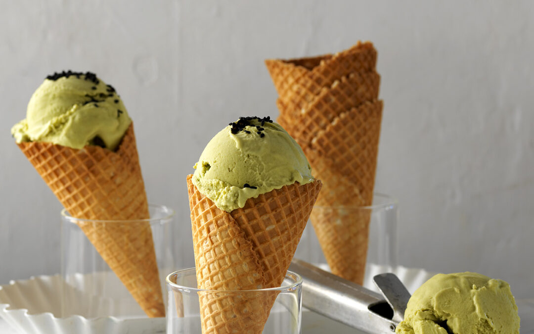 Matcha & Avocado Ice Cream