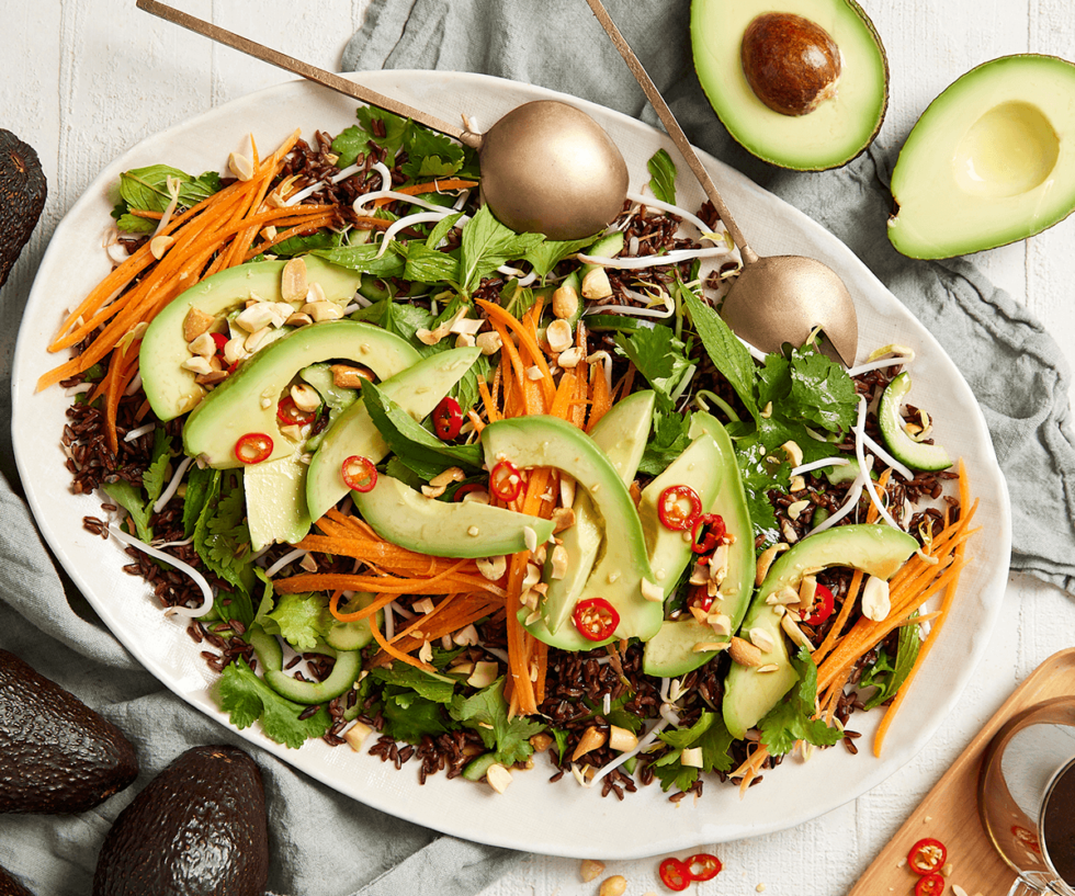 Thai Avocado Salad Australian Avocados