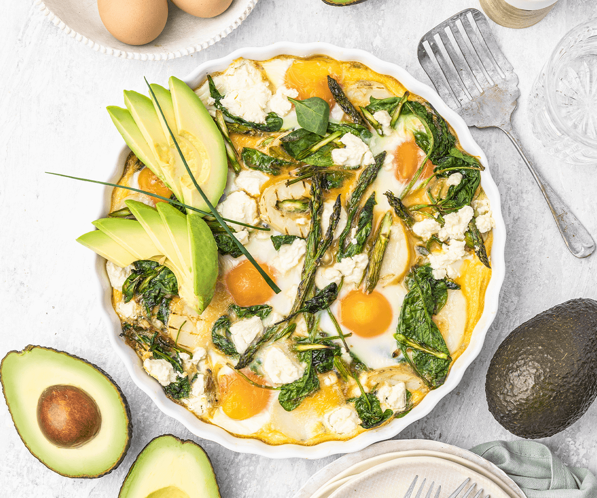 Baked Eggs With Avocado