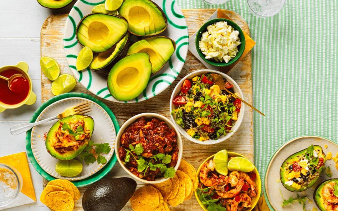 DIY Stuffed Avocado Board