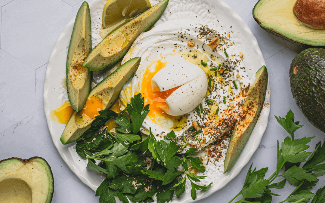 Labneh, Dukkah and Avocado Plates