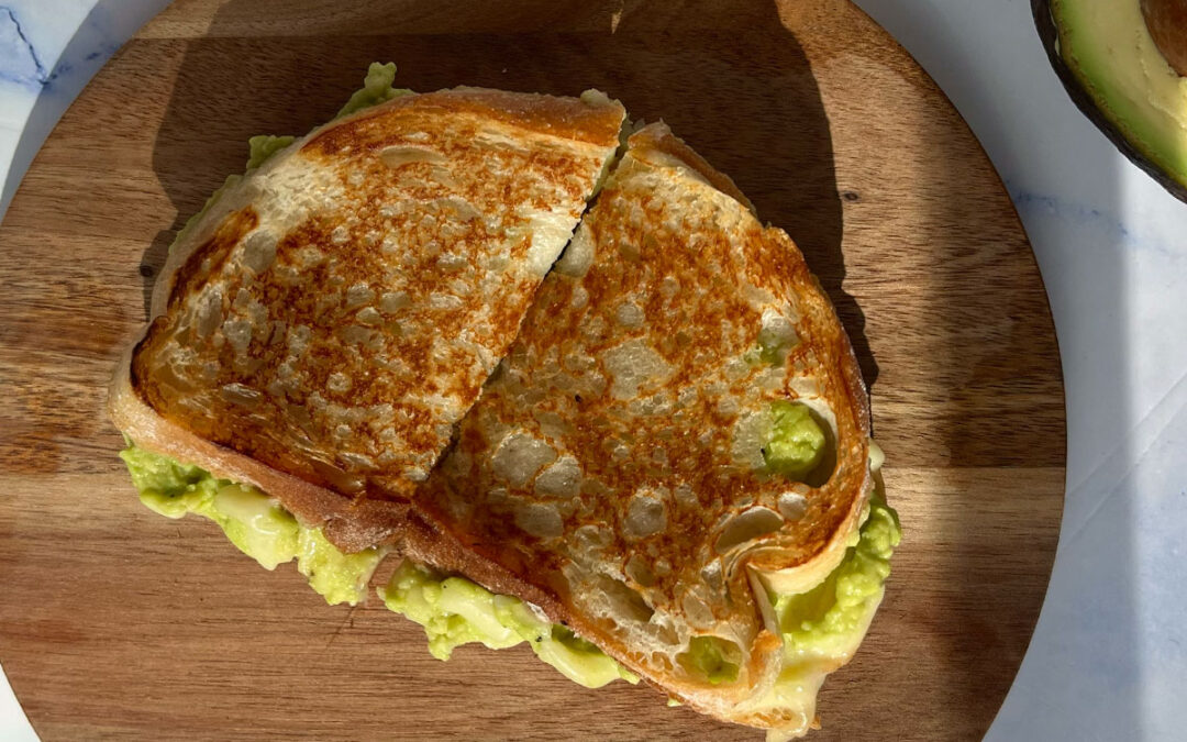 Avocado Grilled Cheese Toastie