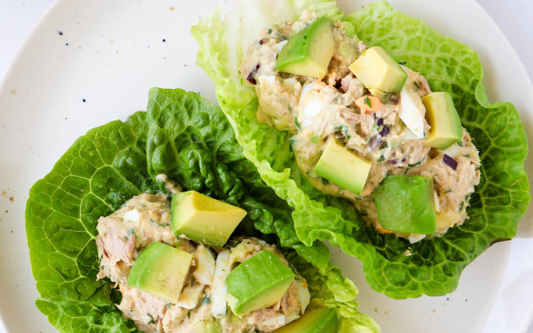 Avocado Tuna Egg Salad