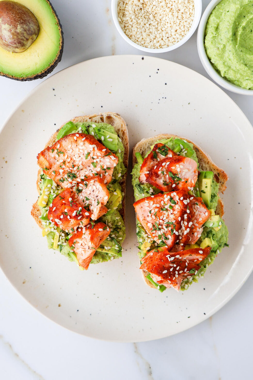 High Protein Avocado Toast Australian Avocados