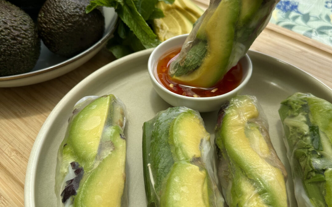 Avocado Summer Rolls