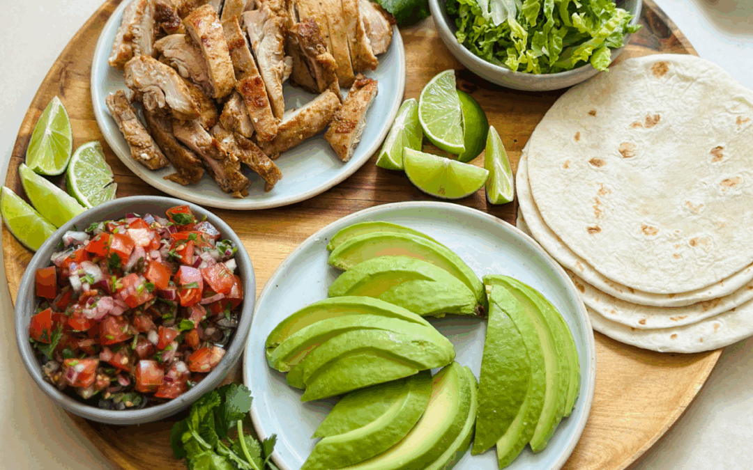 Grilled Chicken & Avocado Tacos x Tom Walton