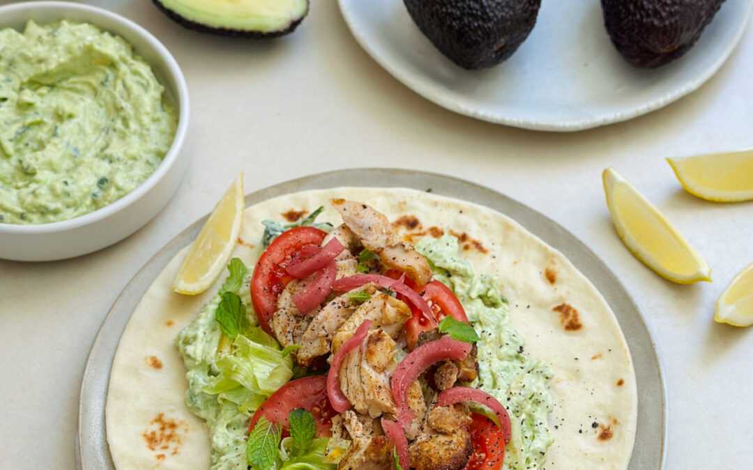 Avocado ‘Fakeaway’ Chicken Kebab x Tom Walton