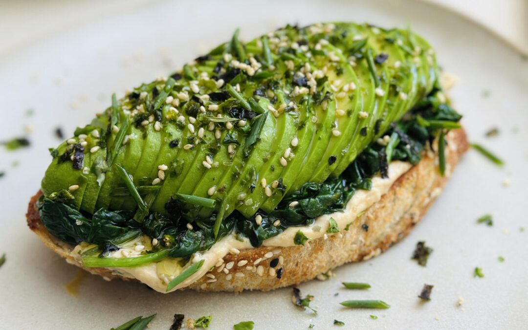 Shepard Avocado Toast with Miso Butter and Spinach x Tom Walton
