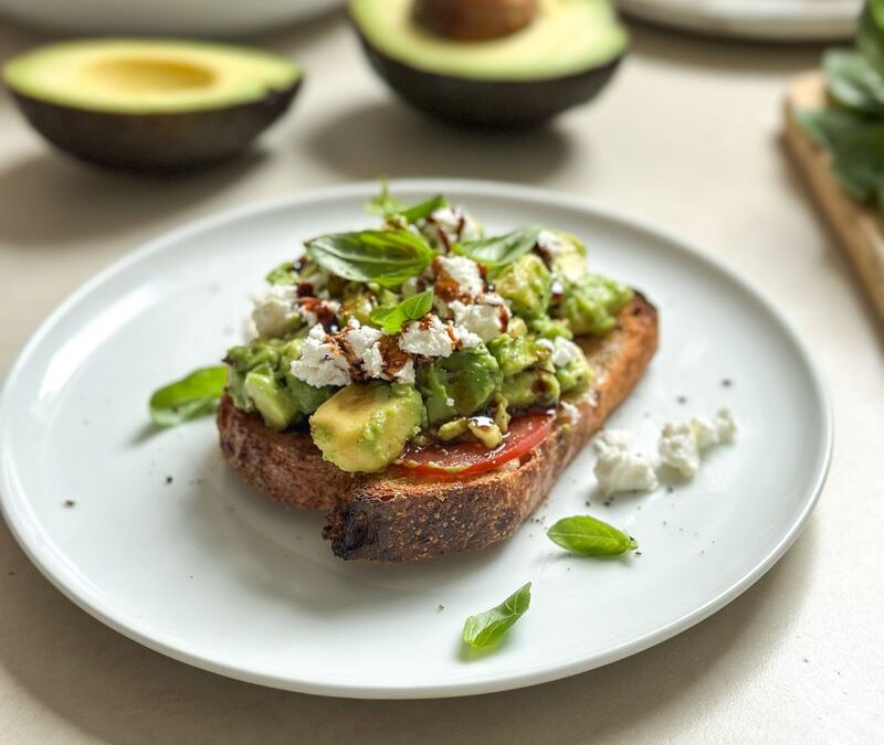 Smashed Avo Toast with Feta x Tom Walton