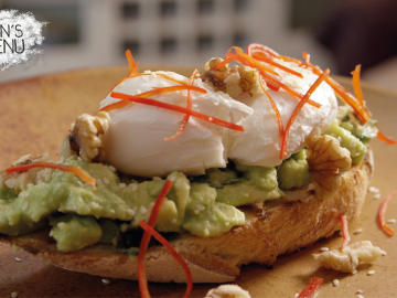Andy Allen's smashed avo