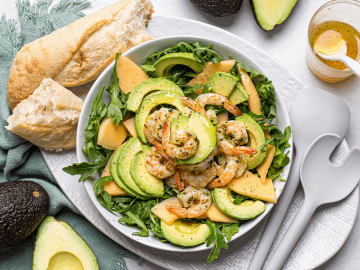 Avocado and Rockmelon Salad
