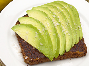 Avocado and Vegemite toast