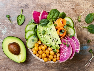 Avocado buddha bowl