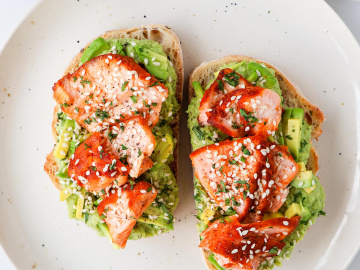 High Protein Avocado Toast