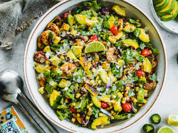 Mexican Prawn Avocado Salad