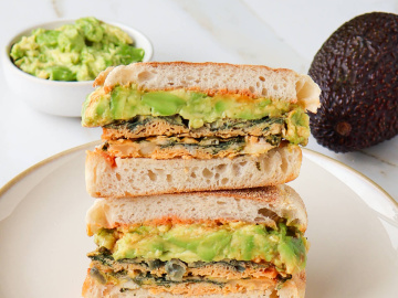 Avocado Breakfast Sandwiches