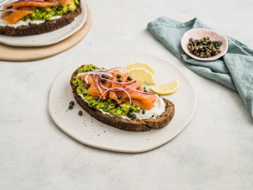 Smoked Salmon & Avocado Toast