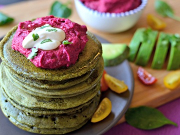 Avocado pancakes