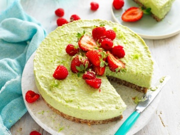 Avocado cheesecake