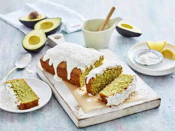Dairy-free Lemon Avocado Pound Cake