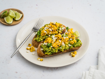 Mexican Corn & Avocado Toast