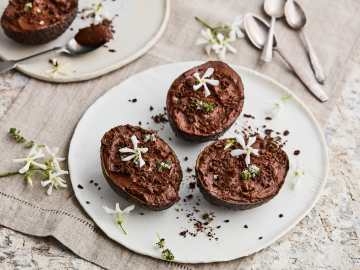 Choc avo mousse